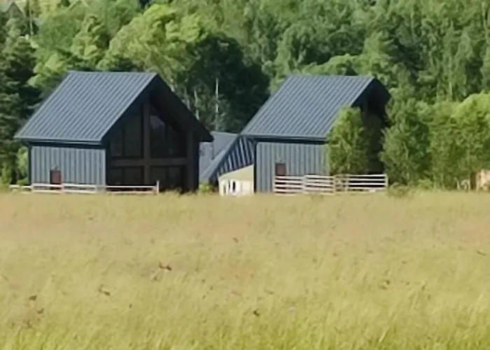 Chutor Grzegorza بيت خشبي